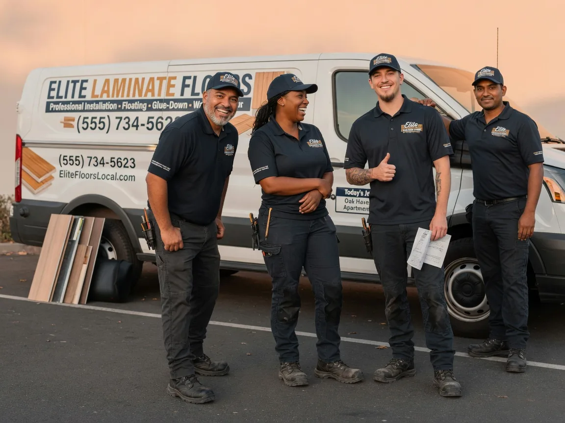Laminate flooring installation company in Oxford, IA